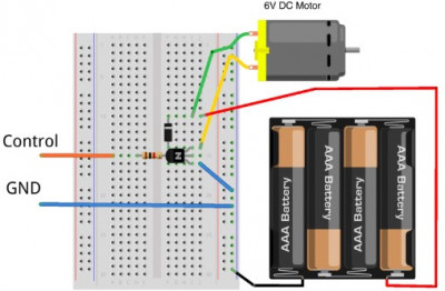 Снимок экрана 2023-08-28 163117.jpg (44.76 КБ) 27835 просмотров Компоновка макетной платы для управления двигателем