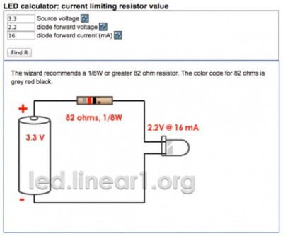 Онлайн-калькулятор для работы с последовательными резисторами