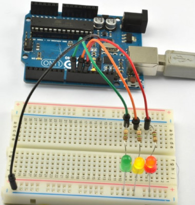 Светофор на Arduino