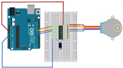 Подключение Arduino к микросхеме ULN2803