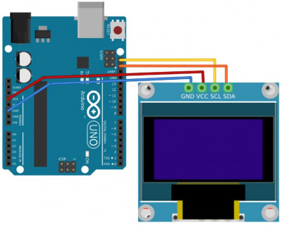 Подключение Arduino к OLED-дисплею