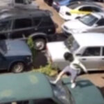 На видео попали подростки, разгромившие машины на закрытой парковке в Подмосковье – Газета.Ru | Новости